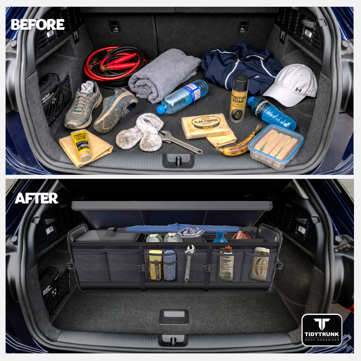 TIDYTRUNK Car Organiser & Insulated Cooler Bag