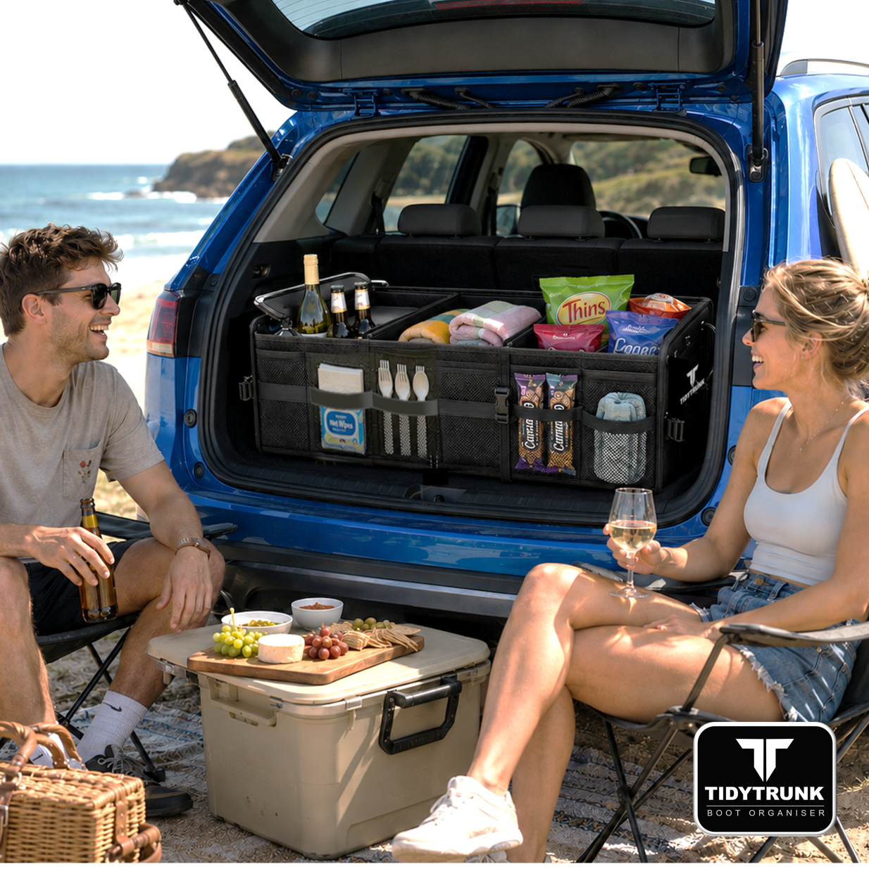 TIDYTRUNK Car Organiser & Insulated Cooler Bag
