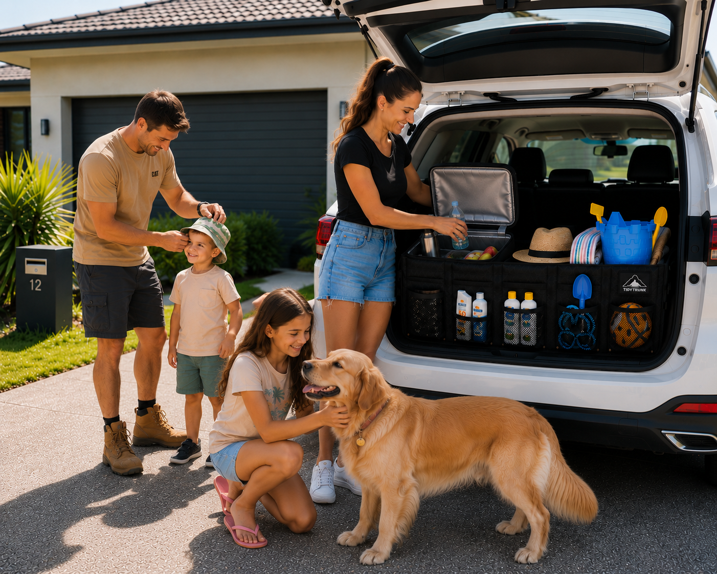 TIDYTRUNK Car Organiser & Insulated Cooler Bag